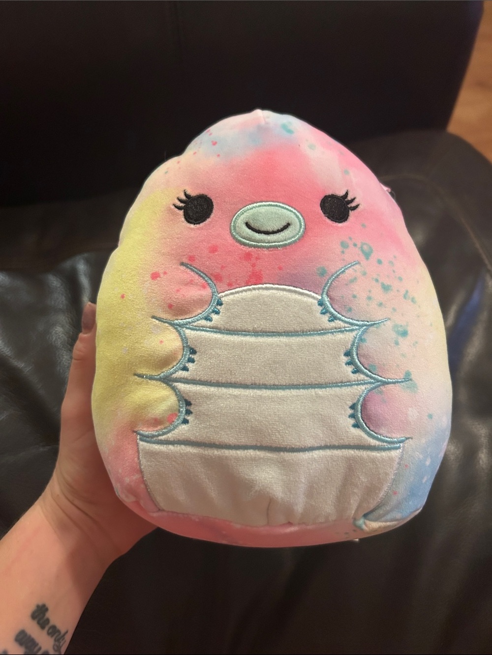 Squishmallows Ultra Rare Moonie the Tie Dye Water Bear 7” NWT Perfect Condition